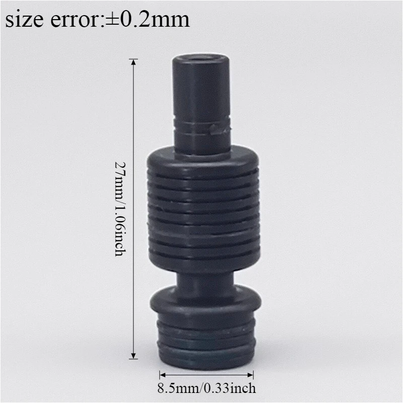 1PC 510 Drip Nozzle Heat-Dissipating Locomotive Plastic Straw Joint