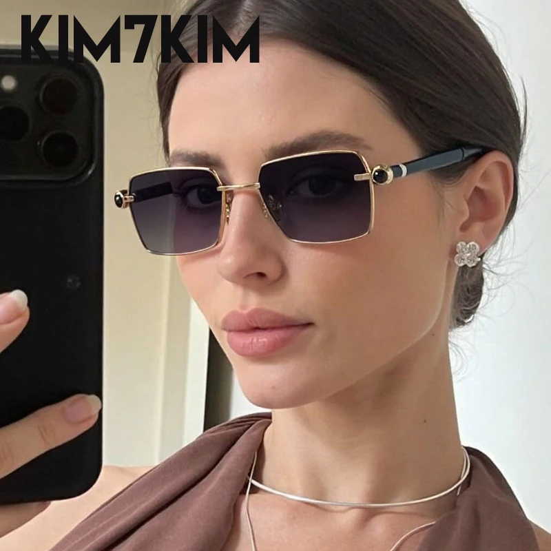 

Fashion Vintage Rectangle Sunglasses Women 2025 Luxury Brand Punk Sun Glasses UV400 Outdoor Eyewear For Ladies Trendy Shades