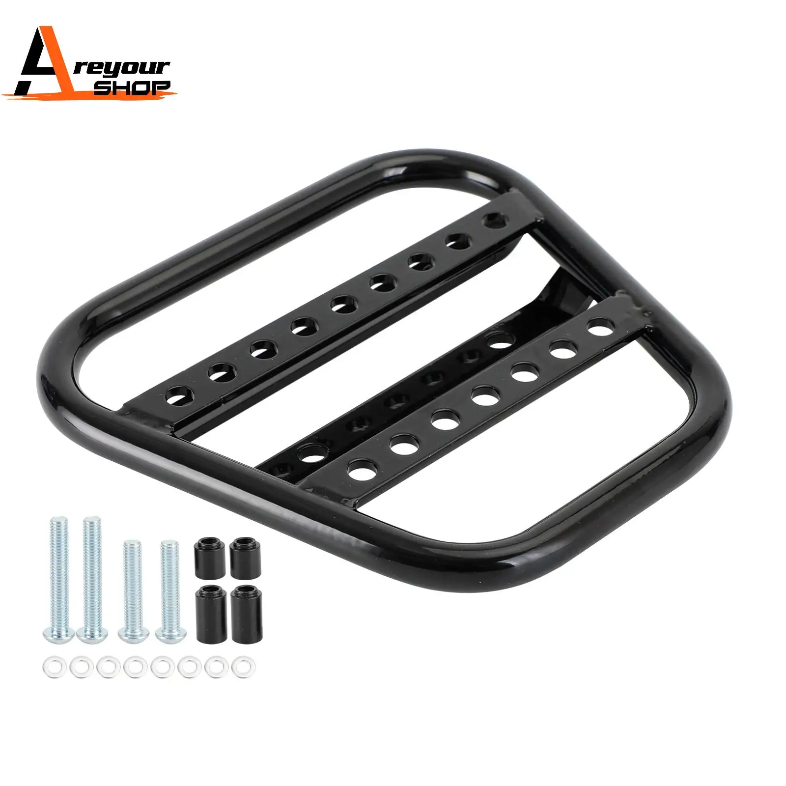 Rear Luggage Rack for Street Scrambler 900 Black Solo Rack Carrier 2016 - 2022