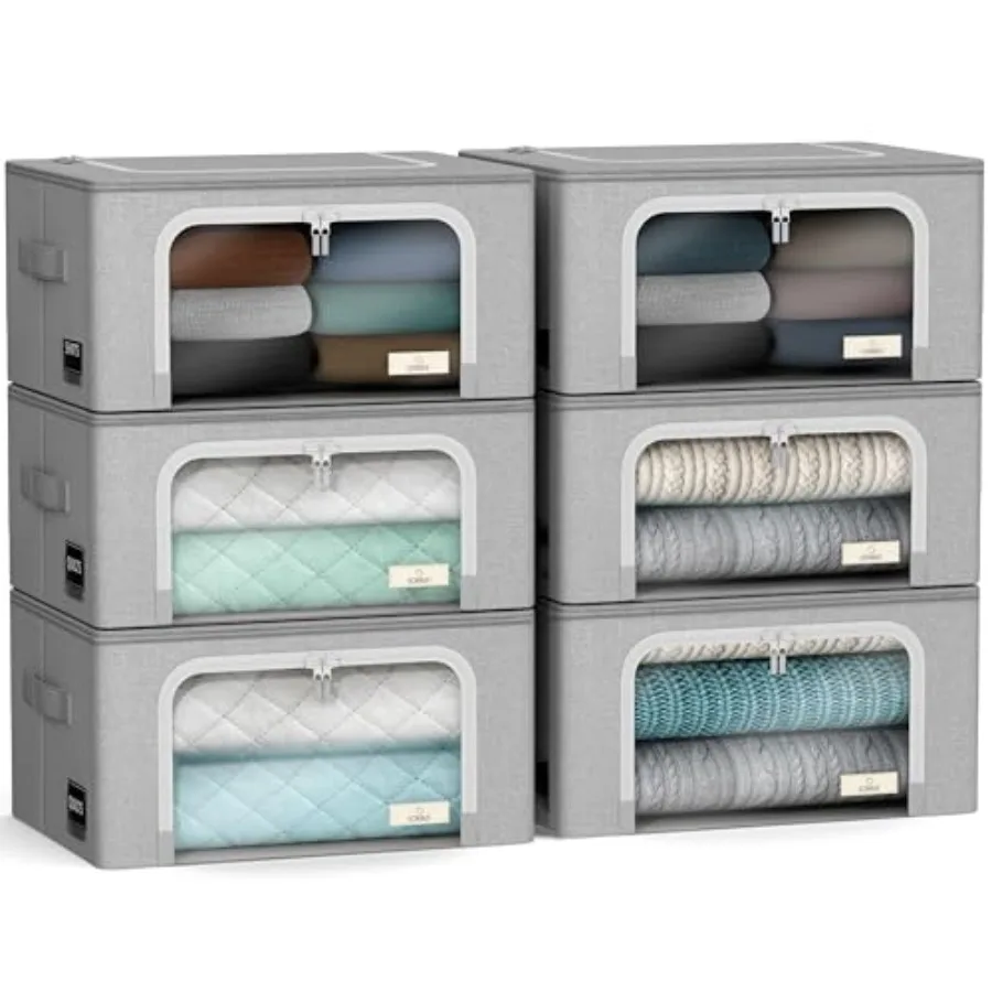 Storage Bins With M…