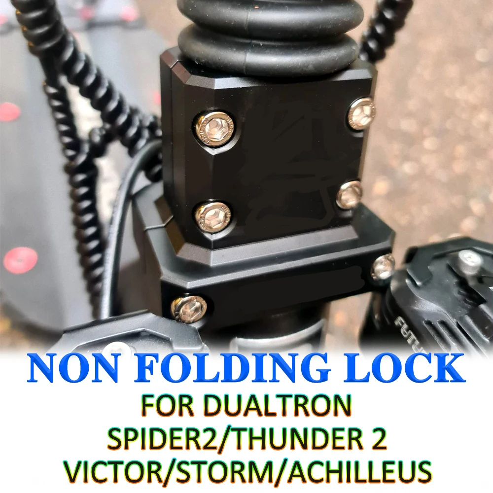 

For Non Folding Lock For Vertical Bar Reinforcement Lock Of Electric Scooter Dualtron Victor Storm Achilleus Thunder II Spider2