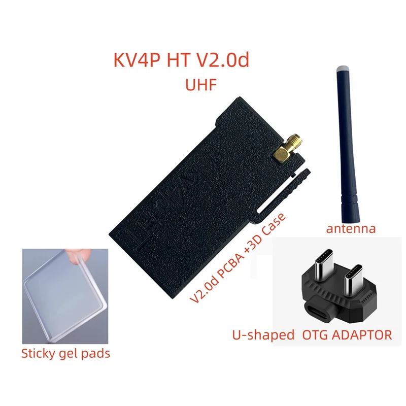 Transceiver Kv4p HT V2.0D UHF Homebrew Radio Module Kit Convert Kv4p HT Android Phone To Ham Radio-A19R
