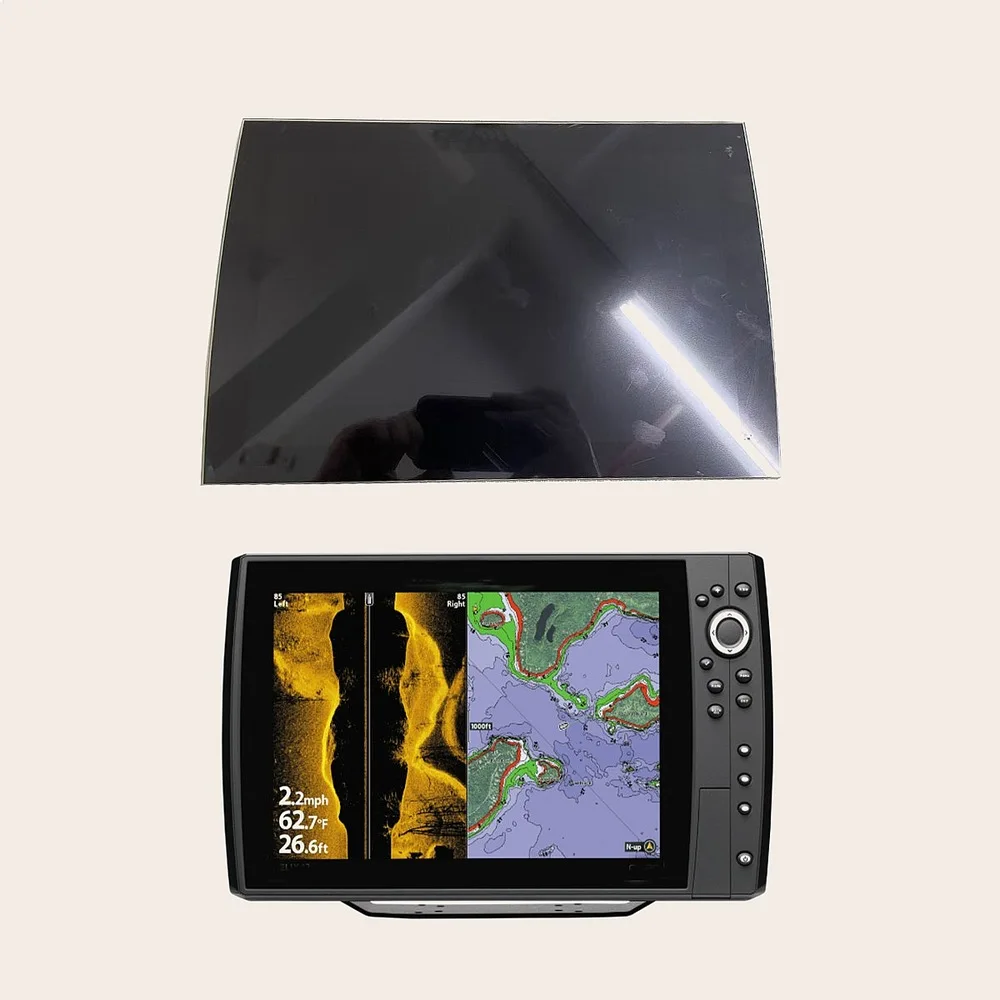 12.1 Inch LCD Display with Touch Screen Panel for Humminbird HELIX 12 Fish Finder Navigation Module Repairment