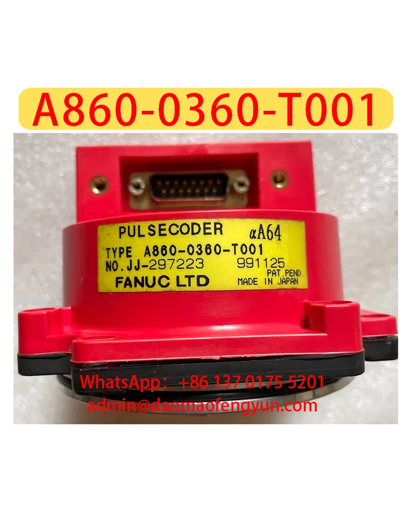 

A860-0360-T001 Used Encoders，A860 0360 T001，Fast shipping，The shipment will be arranged after passing the test
