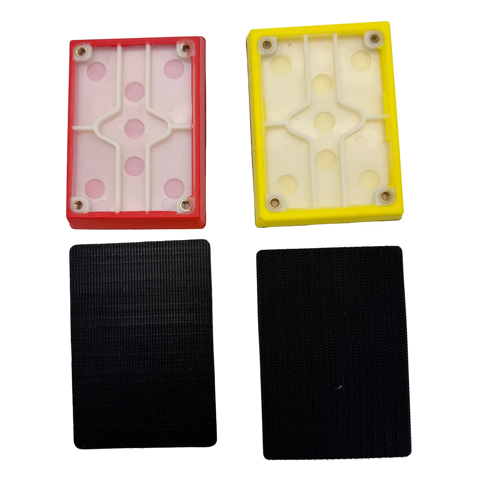 

1 шт. прямоугольная шлифовальная подушечка на липучке, шлифовальная машина, подложка, замена шлифовальной подушечки для шлифовальной машины, абразивные инструменты