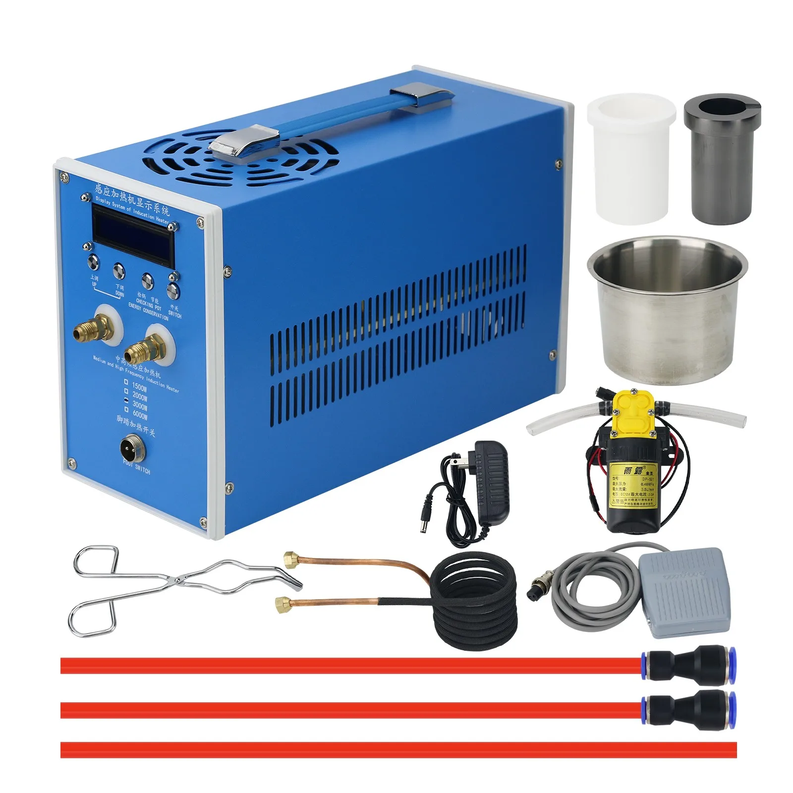 

ZDBT-6-T 3000W Medium and High Frequency Induction Heater Tool 220V Induction Heating Machine Tool