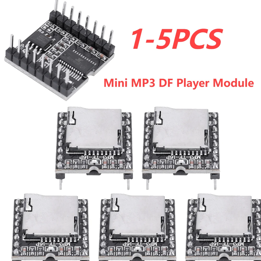 1-5PCS Mini MP3 Df … - image