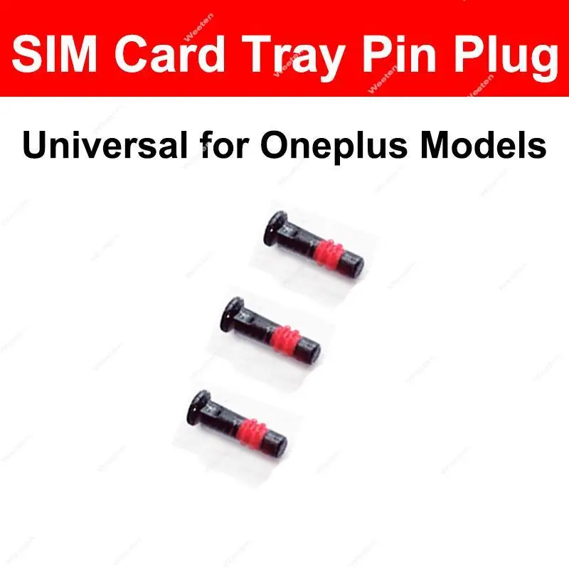 

Universal Pin Plug For Oneplus 1+ Models SIM Card Tray Pin Plug SIM Card Needle Plug Parts Universal