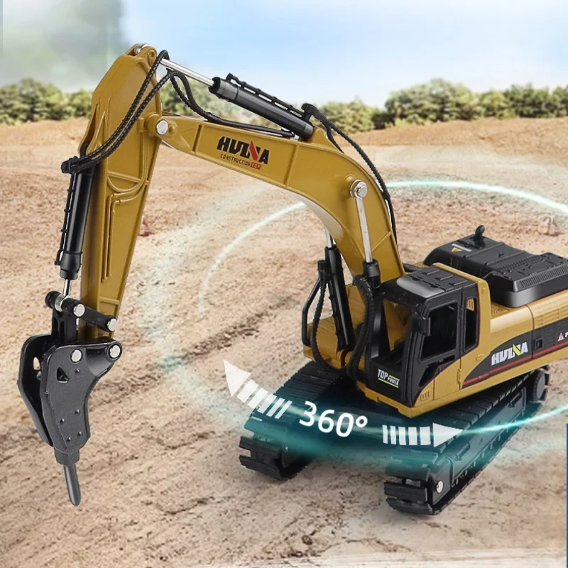 Antike Bagger Spielzeug Muldenkipper Raupen traktor Engineering Lader Bulldozer Autos Legierung Kran Fahrzeug Druckguss Modell Spielzeug für Jungen