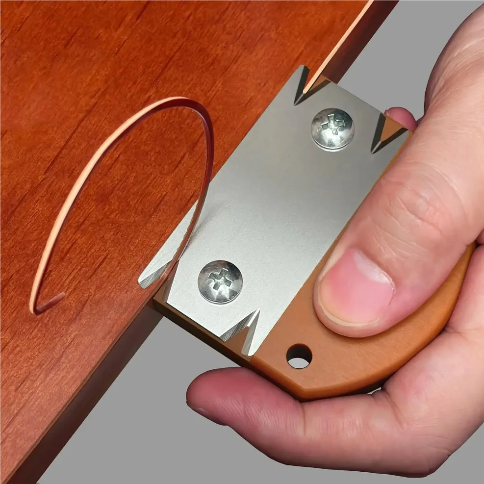 

Trimmer Wood Chamfering Fillet Scraper Board Deburring Tool Trimming knife Woodworking Edge Corner Planer Specialty Edge Banding