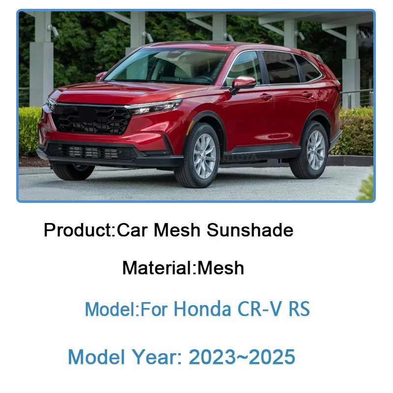 

For Honda CR-V 2025 CRV RS MK6 2023 2024 Car Sun Visor Sunshade Covers Window Sunscreen Curtain Anti-UV Stickers Car Accessories