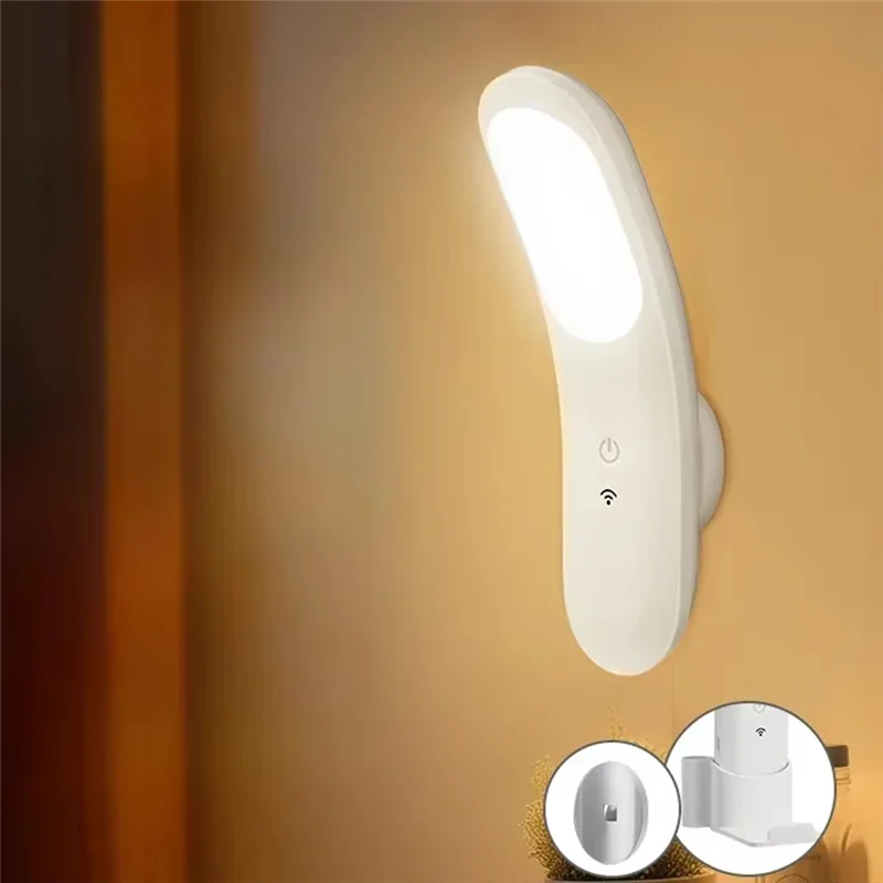 Night Light Withremote Control Rechargeable Bedside Lamp Forwardrobe & Bedroom Decor-A98U