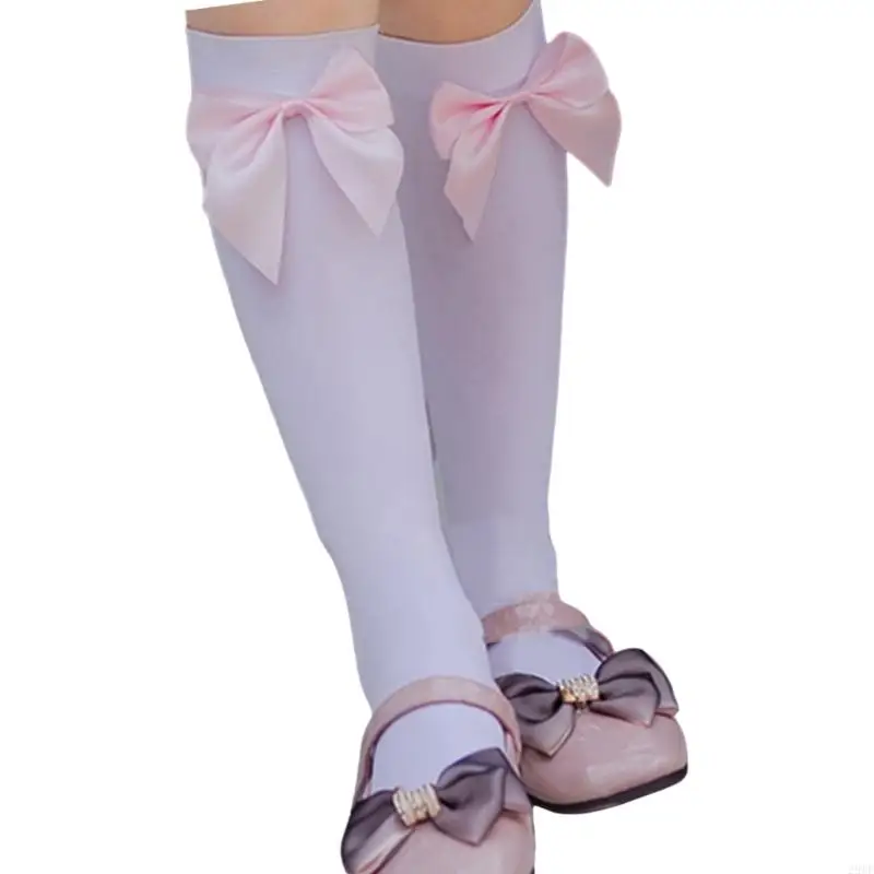 2025 NOWOŚĆ SWEET BOWS CALF SCOCKS SKPARS DESPABLE SHEER SIORL STOCKIS DLA GIRLE