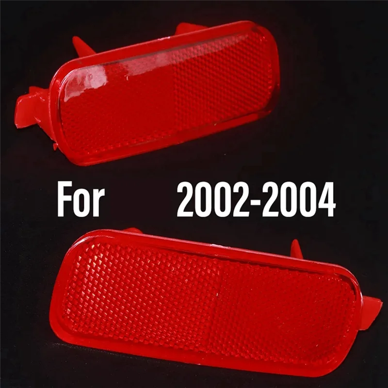 Refletor traseiro do refletor do amortecedor para Honda, luzes de advertência, luzes do carro, 33555-S9A-003, 33505-S9A-003, CRV, CR-V, 2002, 2003, 2004