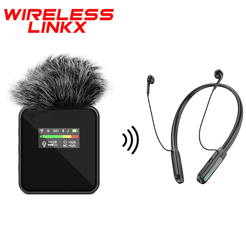 

Wireless Whisper Tour Guide System Audio Transmitter Receiver for Interpretation Sports Group Bike Tour Equestrian Training