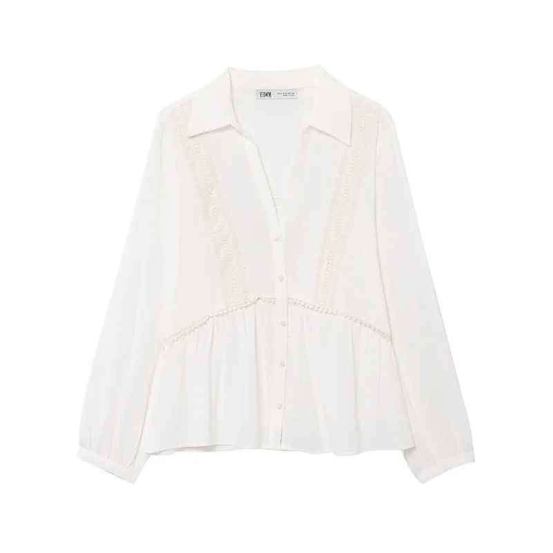 

Linen Blended Vacation Style Shirt