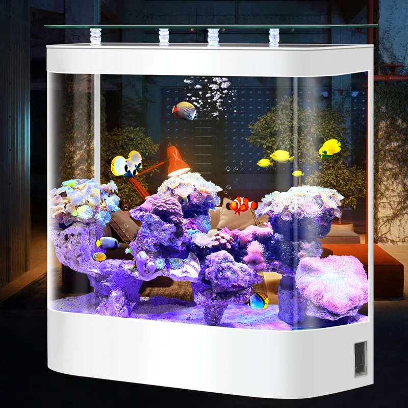 New home living room small and medium-sized goldfish tank aquarium automatic circulation lazy free water change