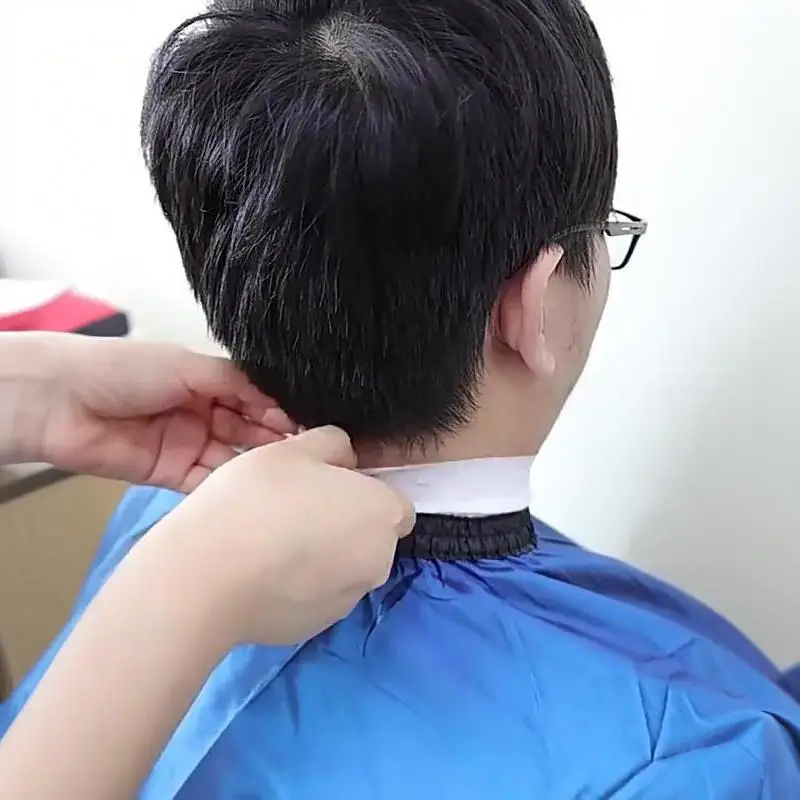 1/5 Rolls High Quality Disposable Barber Neck Paper Soft Waterproof Adjustable Design For Salon Home Haircut Use