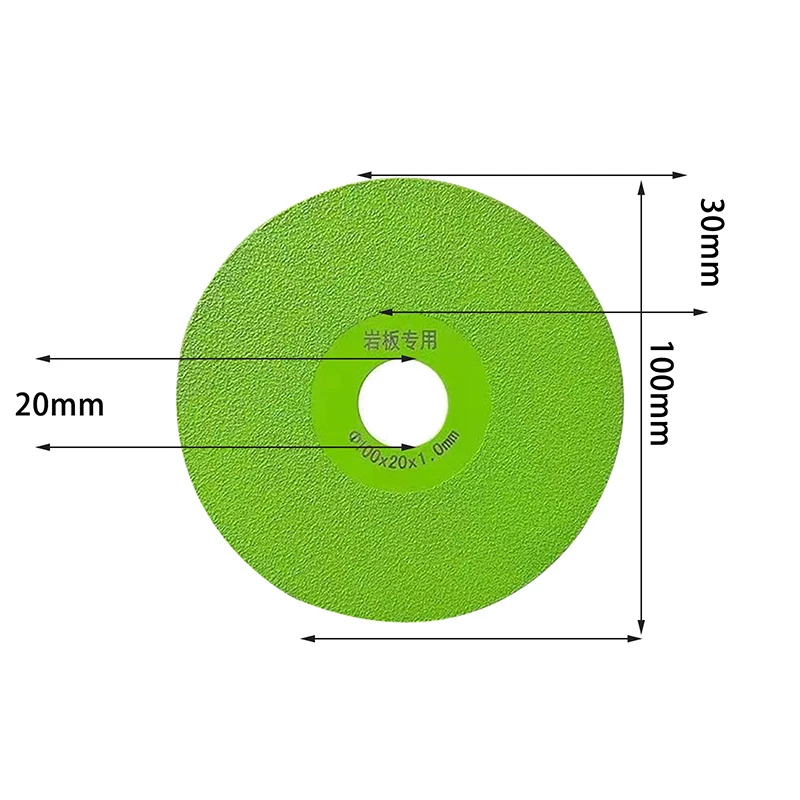 1PC Super Sottile Disco Da Taglio 4 pollici/100mm di Diametro Per 100 Smerigliatrice Angolare Porcellana Vetro Piastrelle di Ceramica Marmo Diamante Sega Lama di Taglio