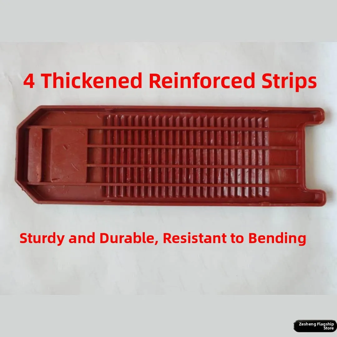 Thickened Plastic Old Style Laundry Board Home Use Durable Red Clothes Scrubbing Board Non-Slip Vintage Cleanliness