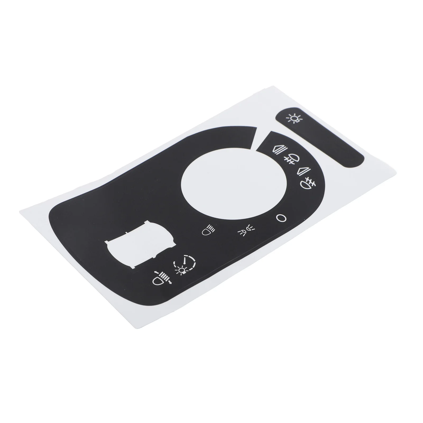Control Button Sticker for a3 for 8p Button Sticker Button Replacement Black High Universality Reduced Light Penetration