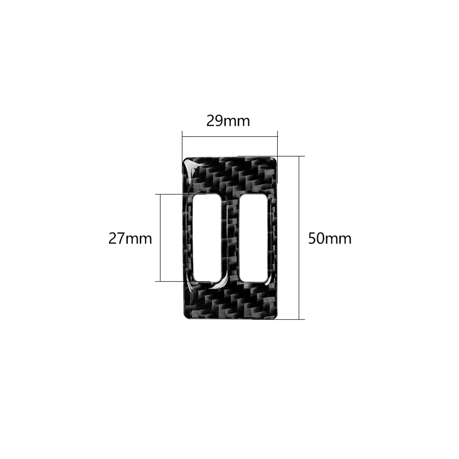 For Audi A4 B8 A5 Q5 Car AC Air Conditioner Outlet Vent Decor Sticker Cover Trim Decal Carbon Fiber Auto Interior Accessories - view 6