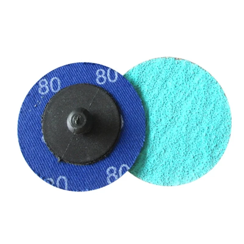 Imagem -06 - Polegada 50 mm Disco Abrasivo 3m 577f Zircônia Superfície Condicionado Mudança Rápida Discos de Lixamento 20 Peças
