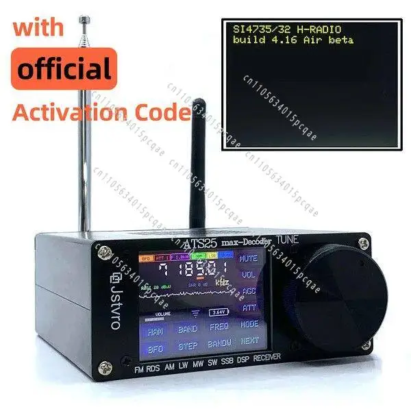 ATS-25Max-Decoder SI4732 Full Radio FM LW MW SW SSB