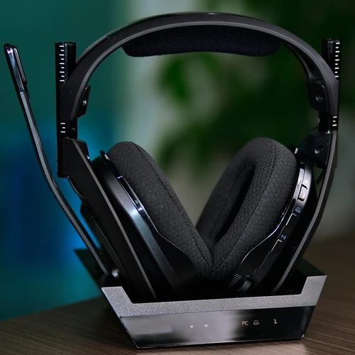 Imagen 2 del producto Almohadillas de repuesto para auriculares Logitech ASTRO A50 Gen3 Gen4, cubierta de cojín para auriculares, diadema