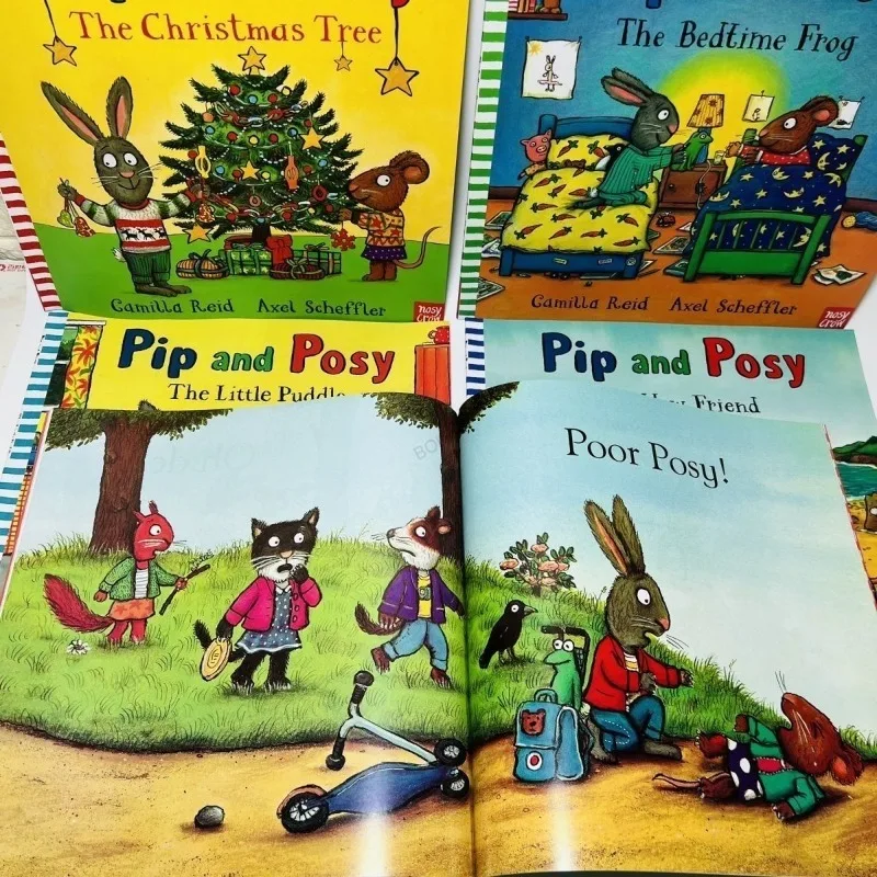 Pip and Posy 10 Cleaning, cliquez sur la version anglaise pour fournir un support audio gratuit pour le livre "Little Da Ren Little Têtard"