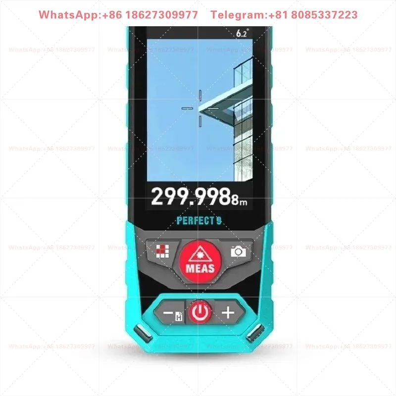 Mileseey P9 Out-door Colorful Point To Point Measure Su-per Cam-era Screenshot Distance Meter 400m