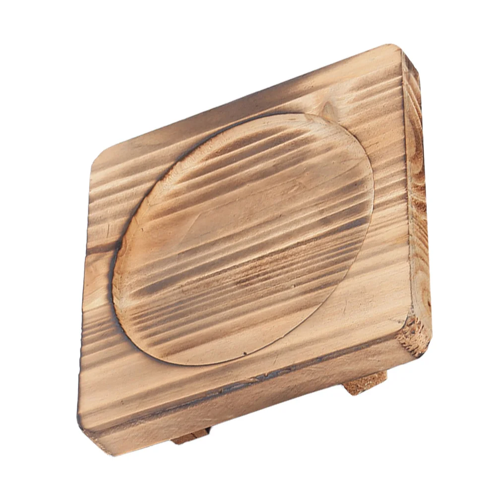

Wooden Heat Resistance Place Mat Simple Style Dining Table Protective Placemat for Home Kitchen Use Place Mat Wooden Cushion