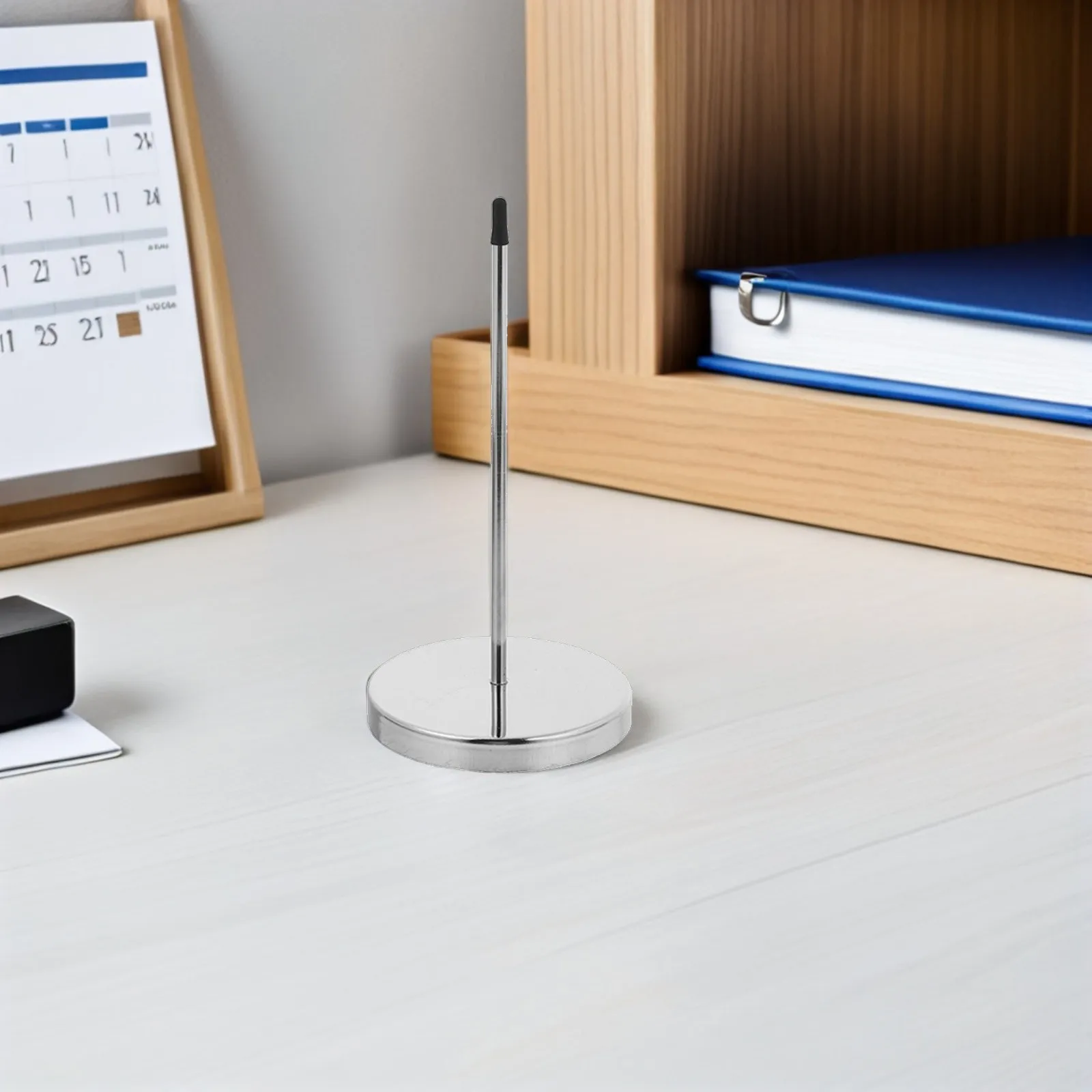 6Pcs Stainless Steel Receipt Spike Holder Kitchen Restaurant Check Spindle Bill Order Fork Ticket Holder for Organized Workflow
