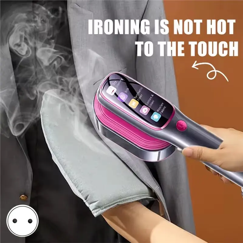 A76G-EU Plug Handheld Steam Iron Portable Mini Garment Steamer Fast Heating For Clothes Travel Garment Fabric Press Machine