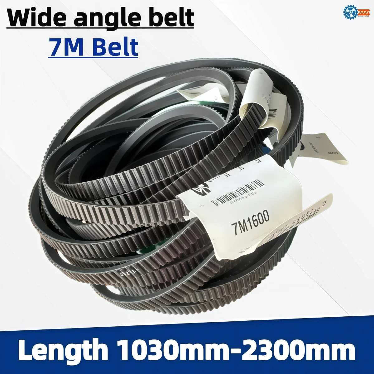 PU Drive V-Belt 7M Wide angle belt 7M-1500 1550 1600 1650~2300