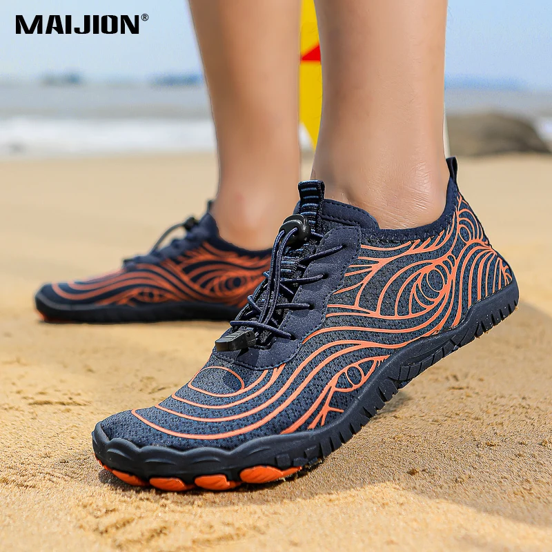 

Men's Non-slip Water Shoes Breathable Barefoot Wading Sneakers Women Quick Dry Beach Aqua Shoes Surfing Swimming Seaside Walking
