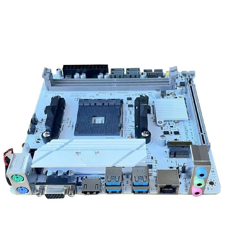 

Parts for new ITX-B450 17 * 17 AM4 main board M2 solid state interface overclocking desktop support AMD Ryzen 1-7