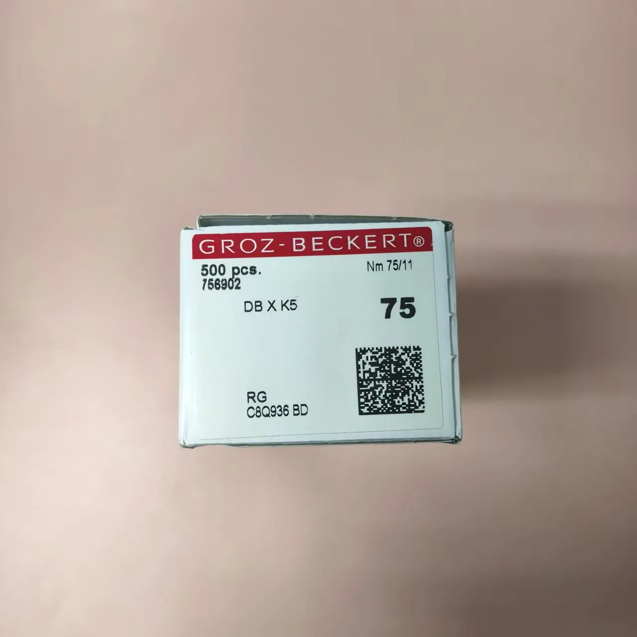 

500 Pcs Genuine Groz Beckert Embroidery Needle RG DBXK5 Nm 70/10 75/11 80/12 For Tajima Barudan SWF China Embroidery Machine