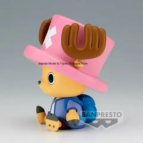 Bandai Original Banpresto อะนิเมะ One Piece Sofvimates Tony Tony Chopper PVC Action Figure รูปที่สะสมของเล่นของขวัญ