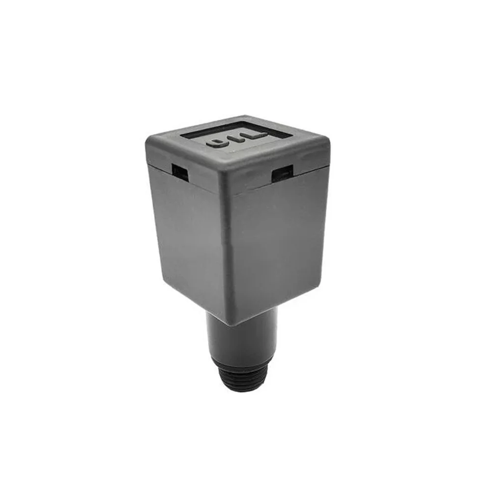 For Air Compressor Oil Breather with 3/8 PT Male Thread Plastic Housing and 8.4mm Center Vent Opening for Oil Tank Applications