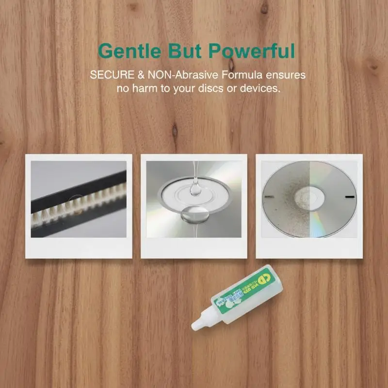 1 Set Lens Cleaning Disc for CD DVD VCD Players Compatible with Most Home Entertainment Devices