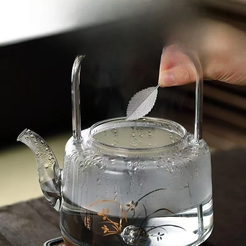 Foot Silver 999 Silver Leaves Make Tea and Boil Water To Soften The Water Quality