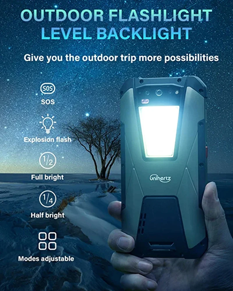 8849 By Unihertz Tank Rugged Smartphone 15GB 256GB 22000mAh Battery 108MP Night Vision G99 Mobile Phone Outdoor Cellphone