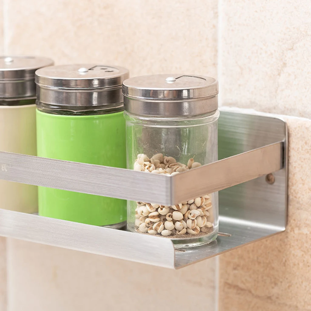 Dinding terpasang Shower Caddy rak kamar mandi aksesori kamar mandi rak sampo penyimpanan keranjang Shower keranjang untuk rumah
