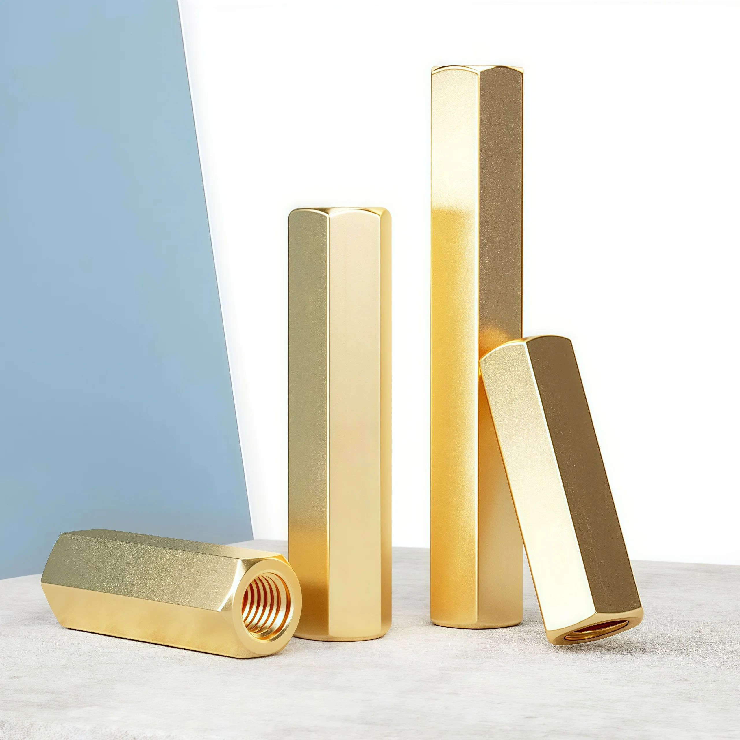 Vite distanziale in ottone M2 M2.5 M3 M4 M5 M6 M8 Scheda madre Scheda esagonale Rack Distanza bullone Rame femmina PCB Pilastri Bullone Vite