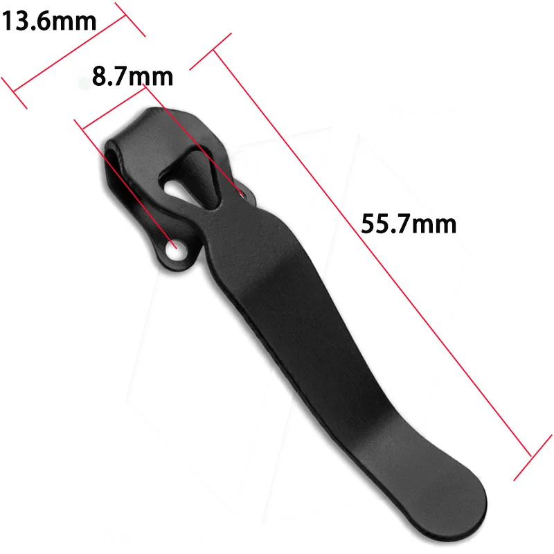 Imagem -06 - Personalizado Titânio Feito Faca Bolso Clip Cnc Bolso Clip para Benchmade Griptillian 551 Bugout 535 940 Mini-grip 595 595 595 595 Cqc Zt0640 0920