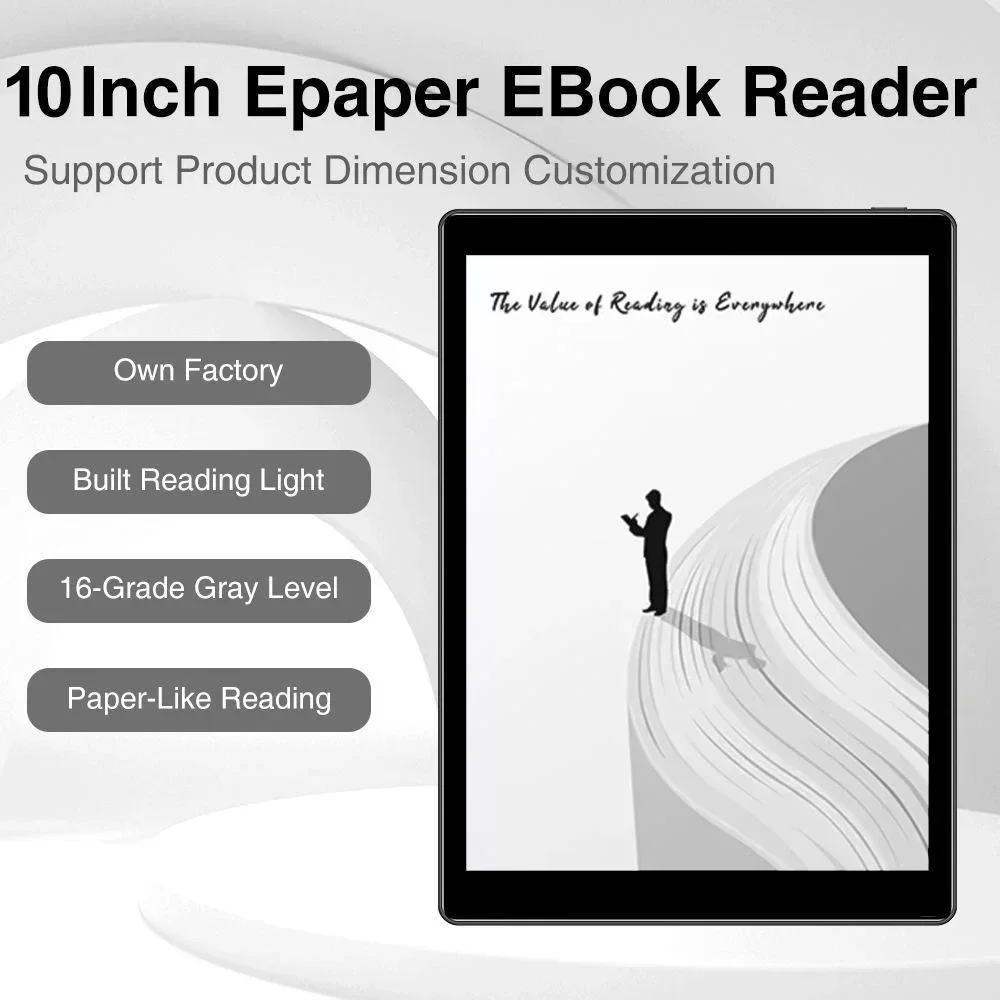 Benutzerdefinierter chinesischer E-Book-Reader mit Stylus 10,3 Zoll Android Kostenlose Online-Leseapps E-Ink Ereader E-Book-Reader Notebook-Tablet