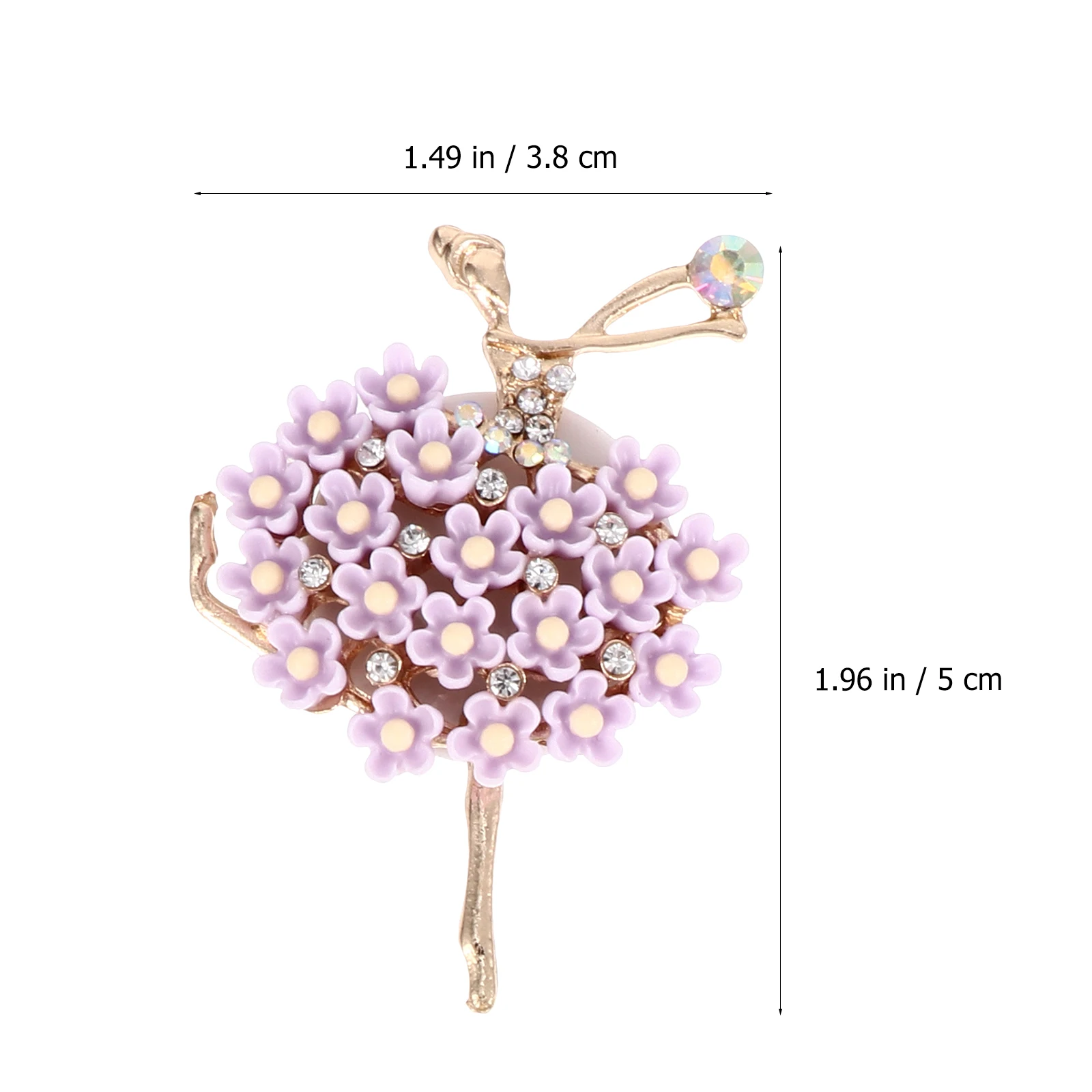 

Zinc Alloy Car Air Vent Freshener Simple Practical Aroma Clip Diamond Perfume Decor Ballet Girl Shape Long Distance Driving