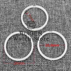 BLIGER Watch Case Cushion Mount Plastic Movement Spacer Ring Gasket 29mmx25.8mmx2.7mm For ETA2824 PT5000 Movement Watch Parts