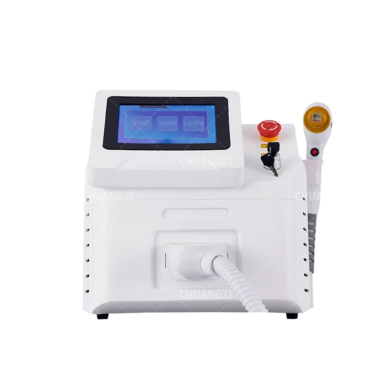 808nm Professional Diode Hair Remover Machine Permanent Painless Whole Body Epilation Device Beauty Salon 755 808 1064